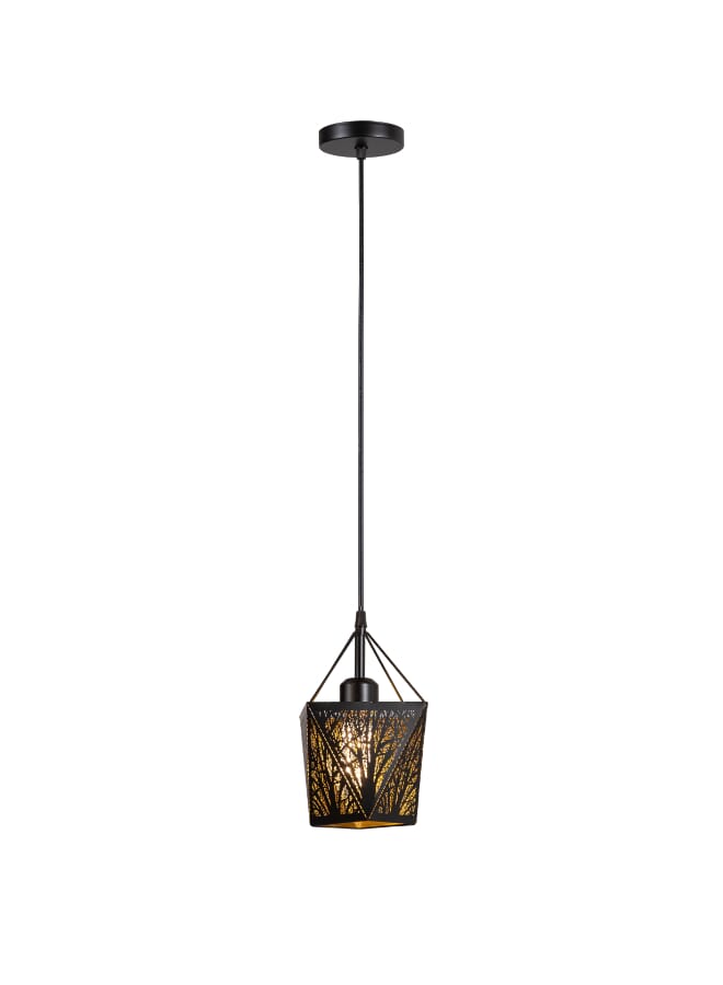 Best Power Decorative Metal Frame Pendant Lamp 2247-1, Adjustable 80cm Length, E27 Lamp Base (Bulb Not Included) - Modern Ceiling Light for Living Room, Dining Room, Kitchen, and Hallways  - Image 4