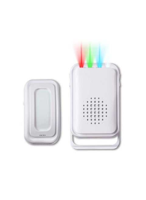 Motion Sensor Detector Door Chime, Monitor Doorbell Alarm for Home Elderly, Elderly Dementia Patients, Mailbox Alert, Garage Driveway Alarm, Business Store Entry Alert (1 Sensor & 1 Receiver)