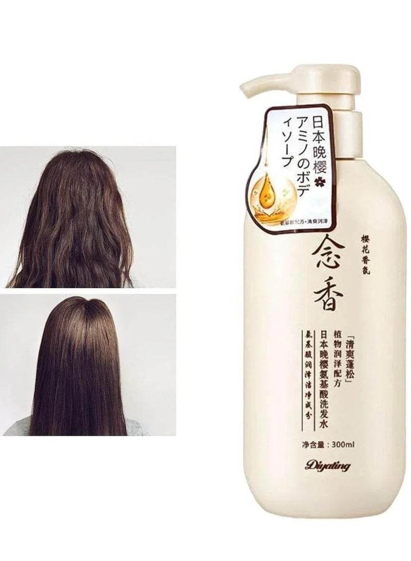 Sakura Japanese Shampoo for Hair Growth, Anti-Hair Loss and Anti-Dandruff - 300 ml - Image 3