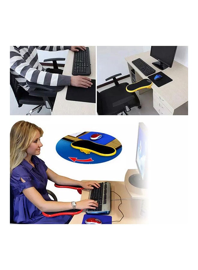 NIBEMINENT Universal Arm Support Mouse Pads Black - Image 5