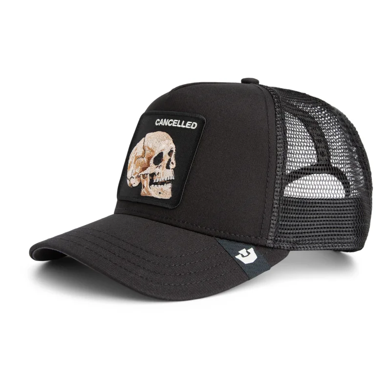 جورين بروس. Goorin Bros The Cancelled Skull Trucker Cap- Halloween Capsule