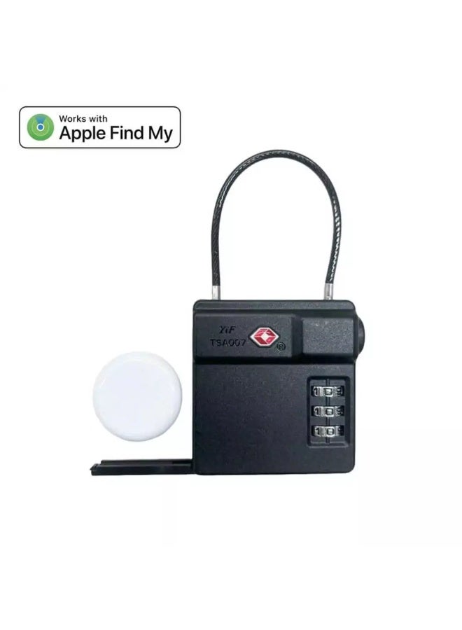 Micflip TSA Custom Lock Mini Suitcase – GPS / Air Tag Tracker + TSA Code Lock