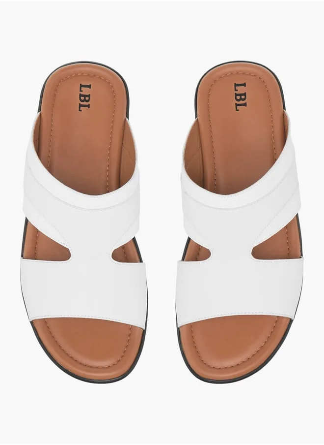 LBL by Shoexpress Men Colourblock Slip-On Arabic Sandals Ramadan Collection