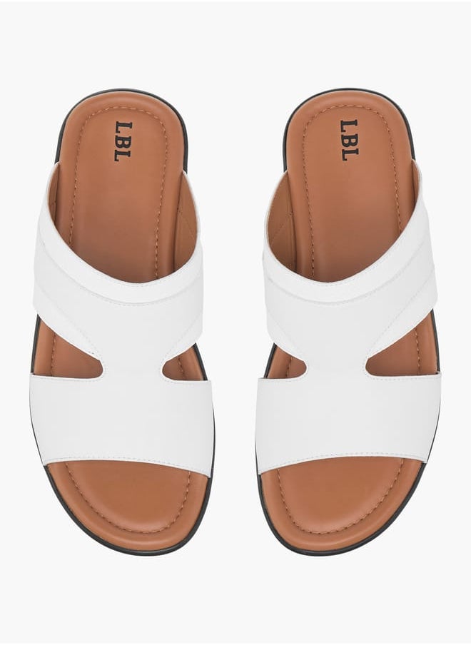 LBL by Shoexpress Men Colourblock Slip-On Arabic Sandals Ramadan Collection  - Image 1