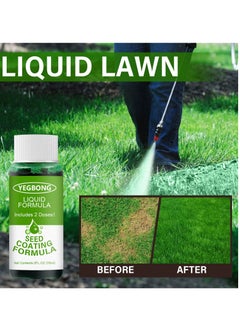 YEGBONG Liquid Turf Gardening Nutrient Planting Liquid is convenient and fast for grass to incorporate lawn patch liquid  - Image 1