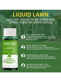 YEGBONG Liquid Turf Gardening Nutrient Planting Liquid is convenient and fast for grass to incorporate lawn patch liquid  - Image 3