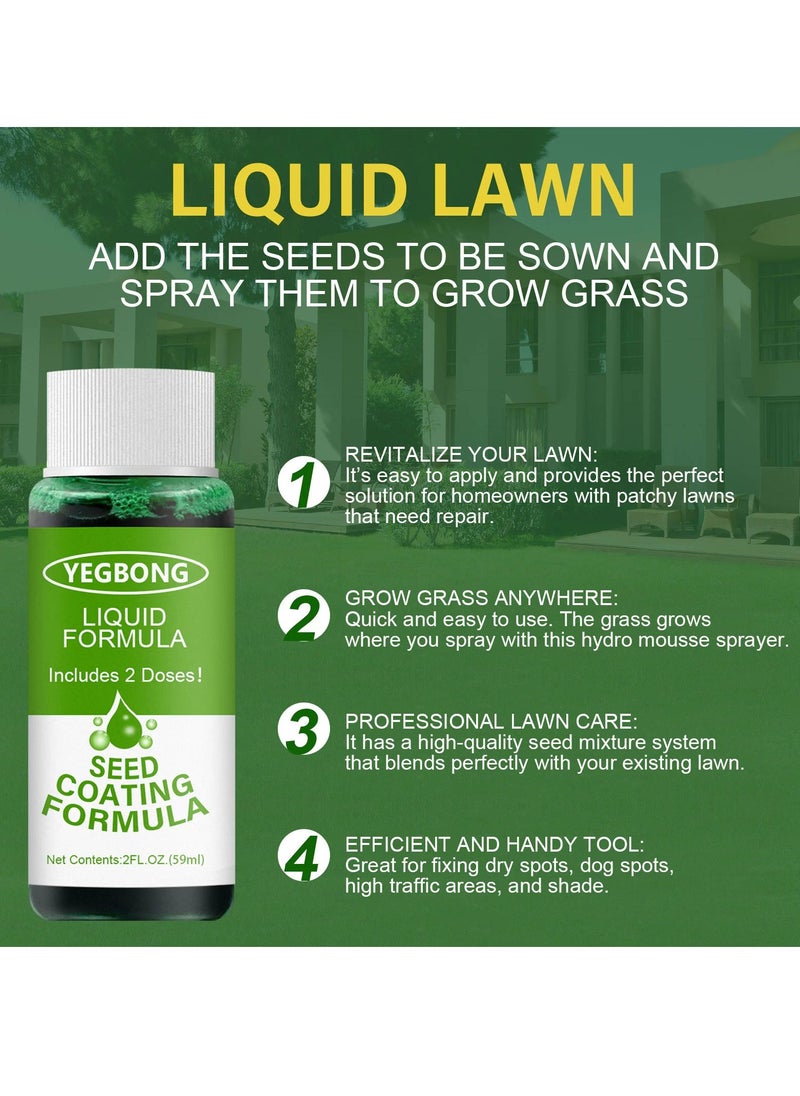 ييبونغ Liquid Turf Gardening Nutrient Planting Liquid is convenient and fast for grass to incorporate lawn patch liquid  - Image 3