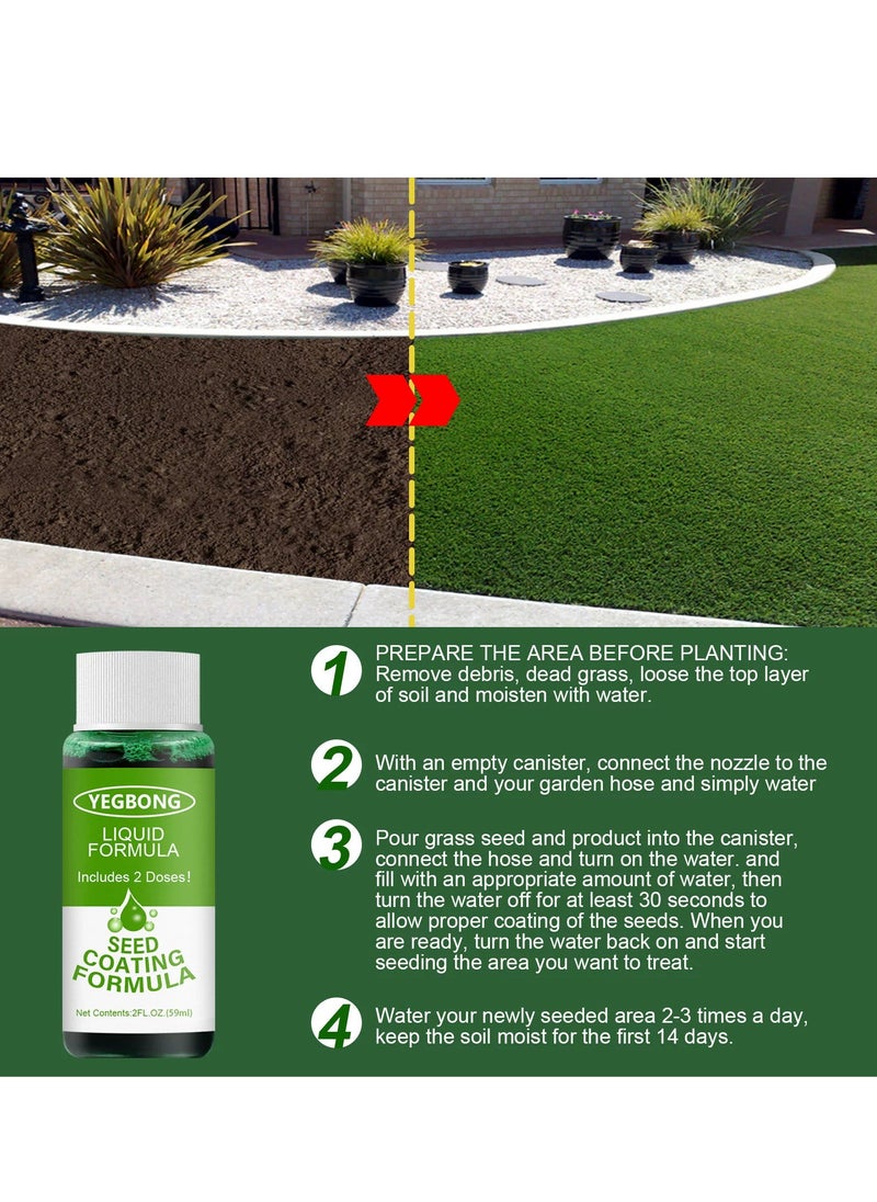 ييبونغ Liquid Turf Gardening Nutrient Planting Liquid is convenient and fast for grass to incorporate lawn patch liquid  - Image 4