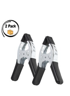 KASTWAVE Spring Clamps, 2 Pack, 6 Inches, Clamps Heavy Duty, Clamps, Spring Clips, Metal Clamps, Heavy Duty Clamps, Heavy Duty Clasp, Spring Metal Clamps, Heavy Duty Clips Clamp, Hand Clamps  - Image 1