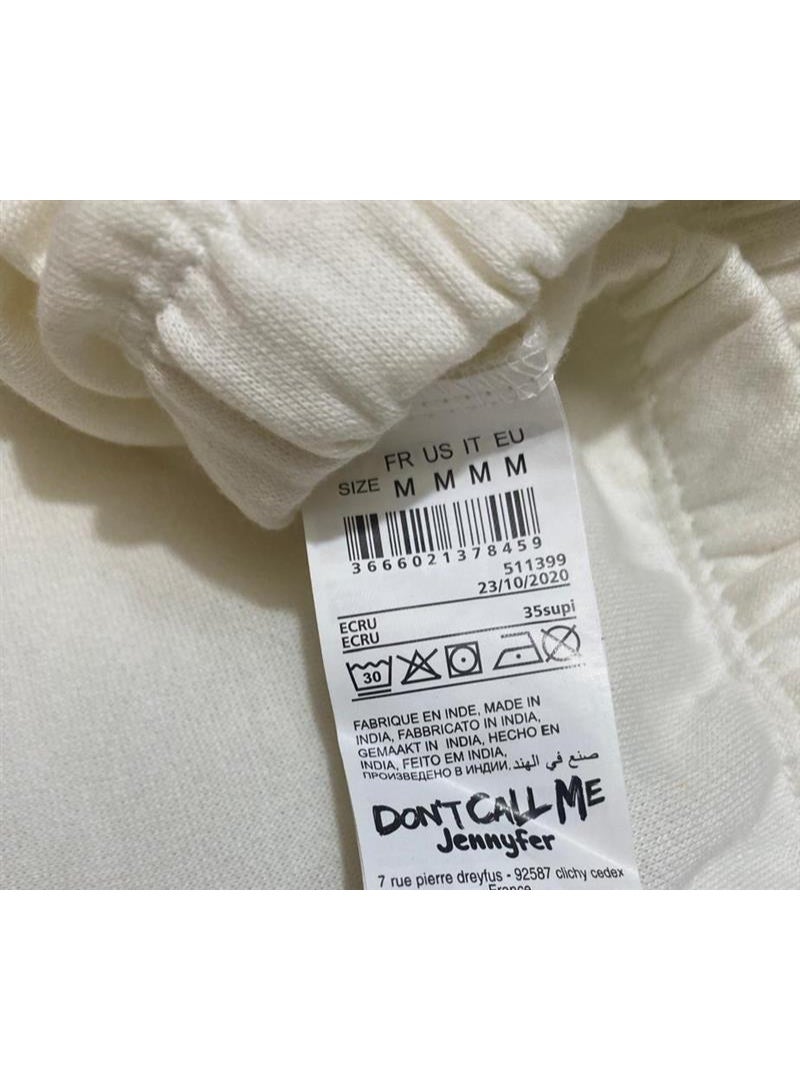 Don't Call Me Jennyfer Nintendo Super Mario Bros. Graphic Sweatshirt – Off-White Cropped Pullover - Image 2