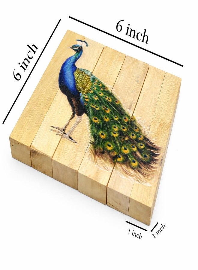 FirstblowWooden Animal & Bird Puzzle Toy for Kids | Montessori Educational Toy for Toddlers | Learning Block Game for 2-6 Years Boys & Girls | Eco‑Friendly Wooden Toy Gift Set for Preschool Education - Image 3