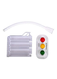 Control D Spirometer 3 Ball Lung Exerciser, Hygenic, Washable Respiratory Exerciser Respirometer,Pack Of 1,Multicolor  - Image 5