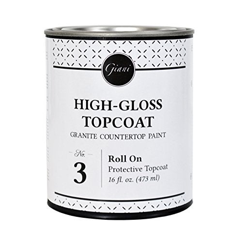 Giani Countertop Paint Clear Acrylic High-Gloss Topcoat- Step 3 - Image 1