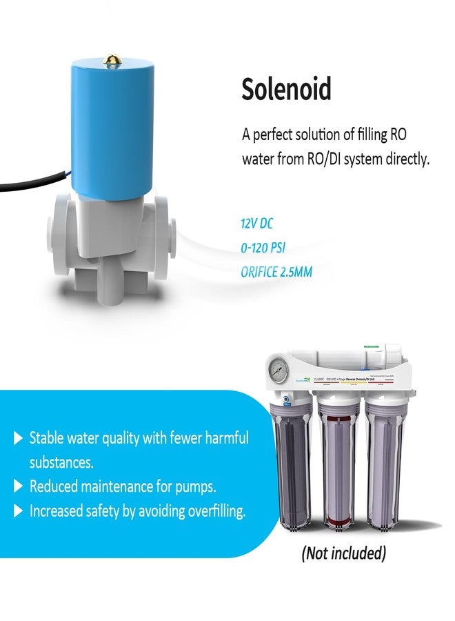 FZONE Auto Top Off with Solenoid for RO/DI System, Nano ATO for Saltwater Aquarium and Fresh Aquarium - Image 2