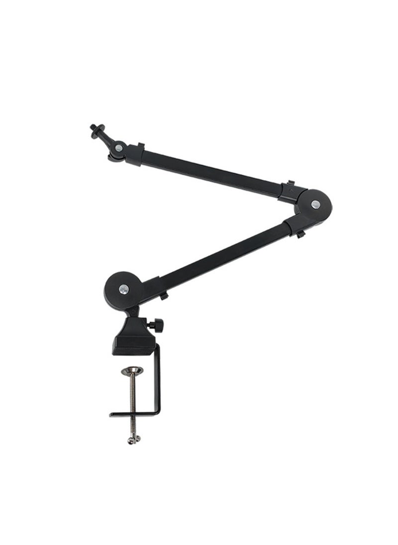 AiQi Boom Arm Mic Stand, Adjustable Suspension Scissor Arm Stand for MICPRO X2 Cardioid Condenser Microphone (Without Microphone)  - Image 1