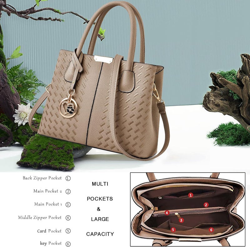 COCIFER Purses and Handbags for Women Shoulder Tote Bags Top Handle Satchel - Image 5