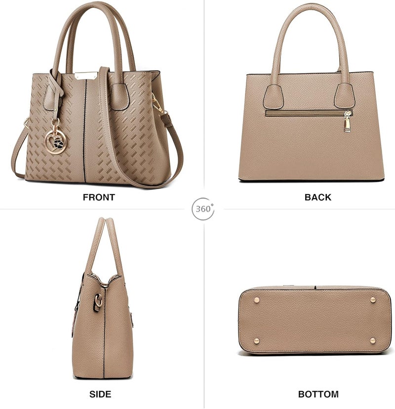 COCIFER Purses and Handbags for Women Shoulder Tote Bags Top Handle Satchel - Image 3