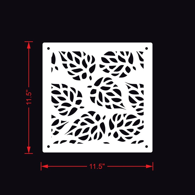 Olive Tree Olive Tree 12Pcs Hanging Room Divider Panel Modern Hanging Screen Partition for Home Decoration Living Room 115 x 115 12 PanelsOTD8098  - Image 4