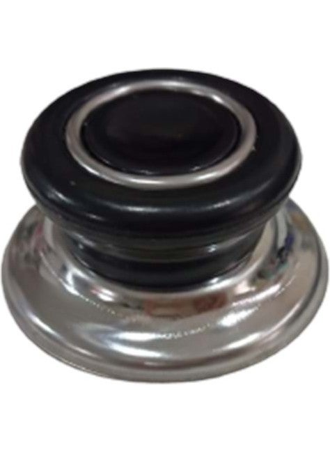 Doğuş Mutfak - Black Bagalit Top Glass Pot Lid Handle Suitable for All Pot and Pan Lids - Image 1