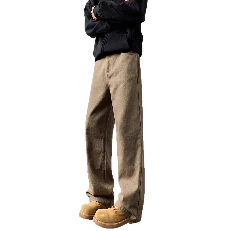 Unisex Classic Denim Jeans Loose Fit Daily Outdoor Wear - Image 4