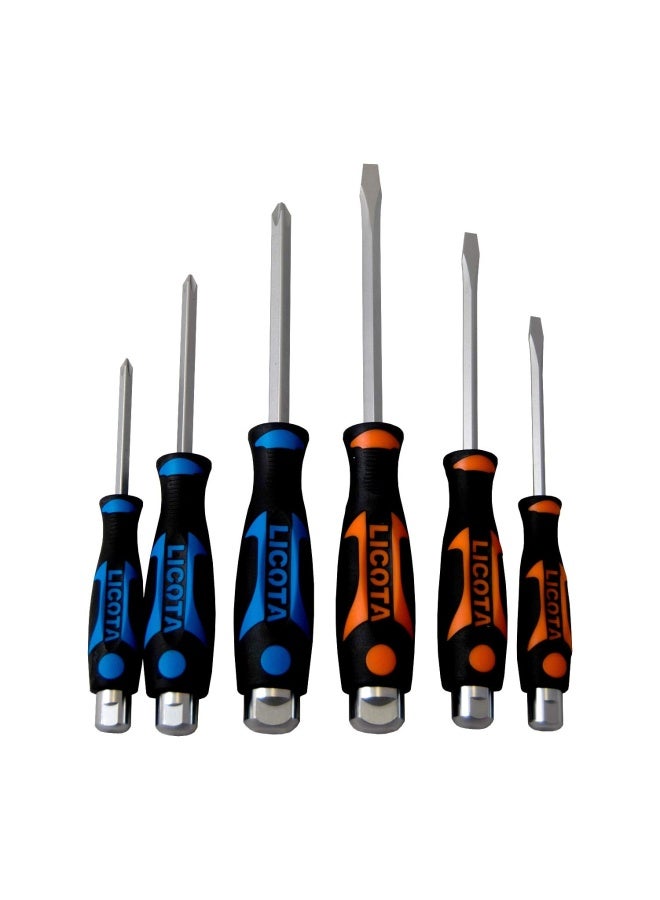 LICOTA 6 Piece Go Through ScrewInchiver Set Multicolour