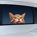LEMONSODA Cat Car Window Decals Funny 3D Weatherproof Decals Bengal Cat - Image 2