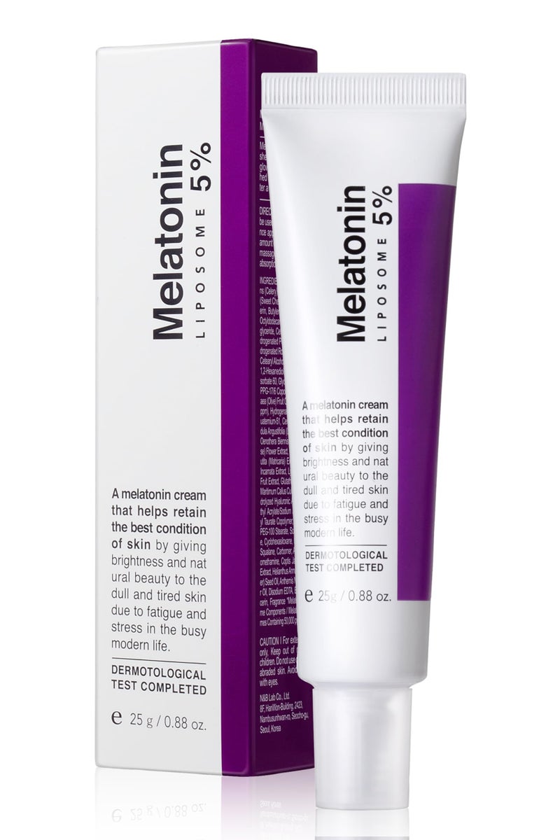 MAXCLINIC Time Return Melatonin Cream Face Brightening Cream Face Moisturizer for Dry Skin Relaxing Face Cream for Women Men Melatonin Face Cream for Resilient Skin 088 oz