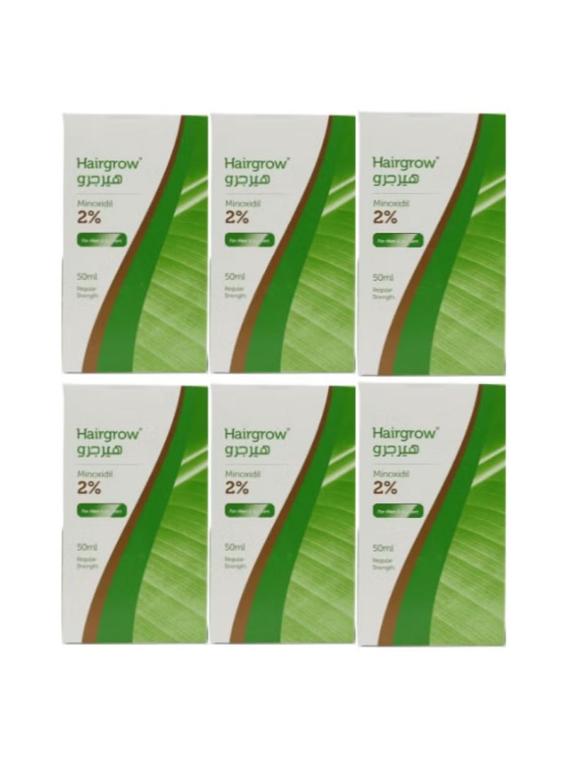 Hairgrow Hair Grow 2 Minoxidil 50 ml 6PCS 
