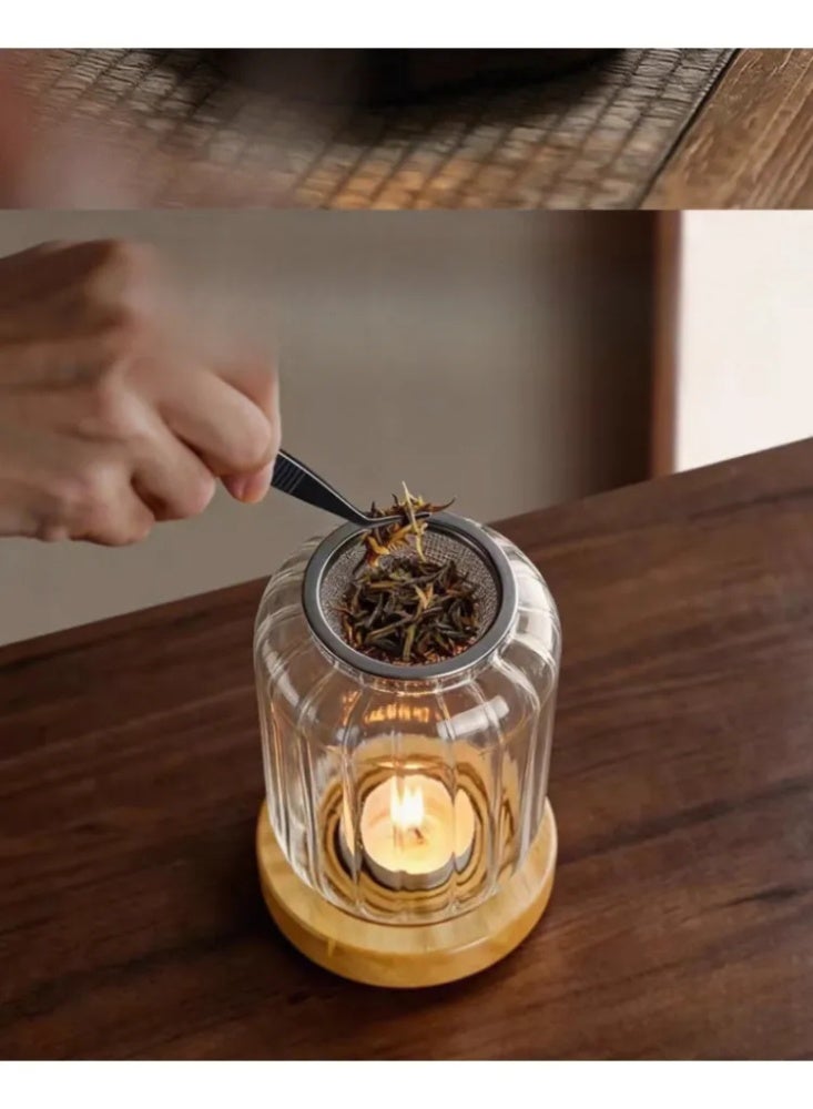 New Home Oud Incense Burner, Glass Candle Warmer Lamp for Bakhoor/Oud, Home & Festival Decor Descripti - Image 5