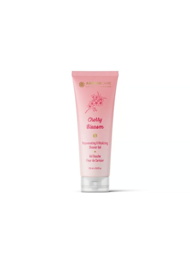 Arganicare Cherry Blossom Shower Gel 250ml - Image 1