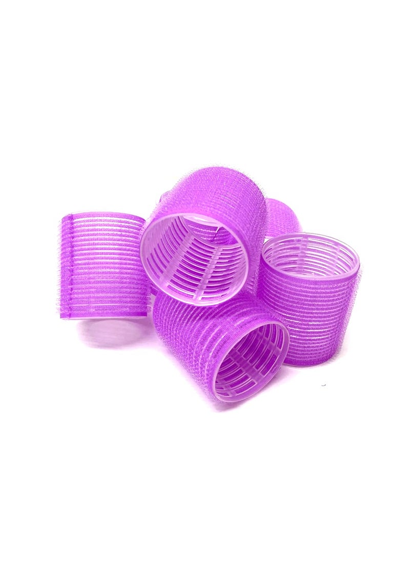 THE UM24 - XLarge Self Stick Hair Grip Curlers Rollers Pro Salon Hairdressing  Great For Long Hair - Image 1