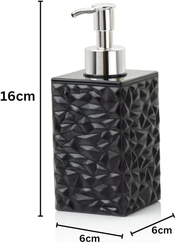 BBD kitchen shop Refillable Hand Soap Dispenser Unbreakable Liquid SoapShampooHand washSanitizerLotion Dispenser Plastic Bottle for Kitchen WashBasin and Bathroom Pack of 1 - Image 5