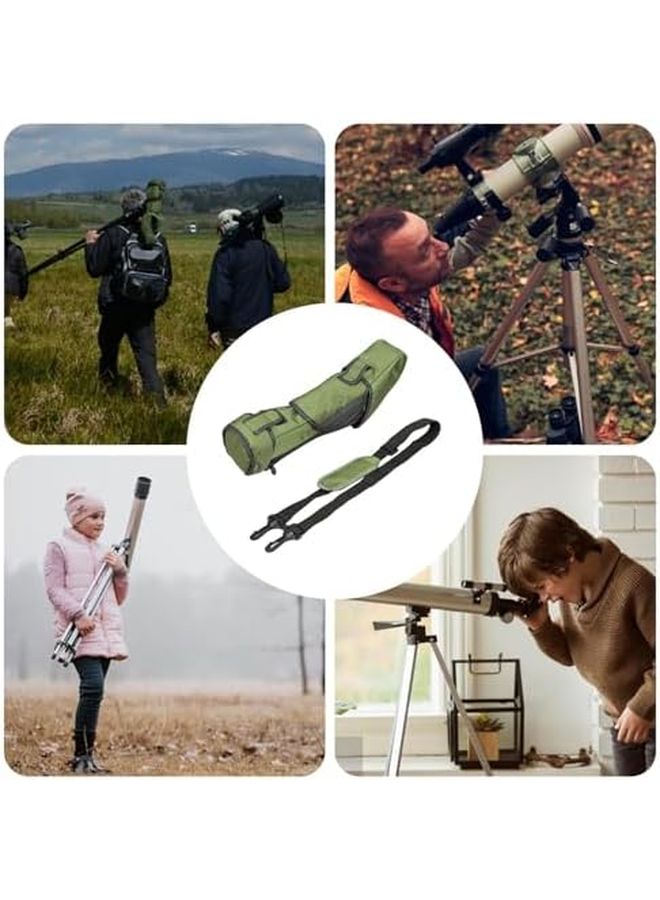 حقيبة تخزين تلسكوب 80 مم متينة ومبطنة للسفر لعلم الفلك والتخييم - Image 5