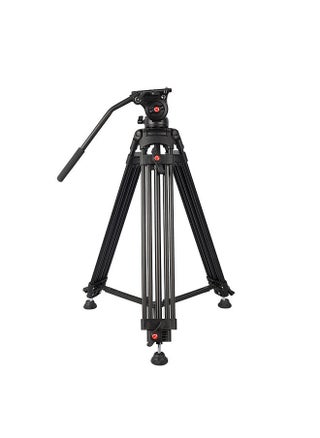 Andoer Professional Aluminum DSLR Camera Tripod Stand 1.8m/6ft 8KG Payload with 360° Panoramic Hydraulic Damping Head Universal 1/4 3/8 Interface for DSLR SLR Camera Photography - pzsku/ZBE43F2901BE1F9F79E4DZ/45/_/1691117012/06204f58-4f83-414d-9ef8-e6e9ddc79f16