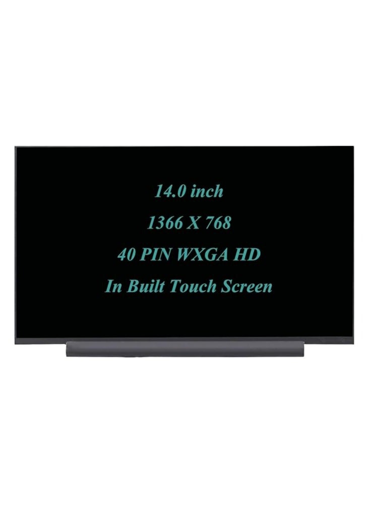 Terabyte Replacement Laptop IPS HD 40 pin LCD Touch Screen Digitizer Display Panel L61949-001 NT140WHM-T02 NT140WHM-T00 B140XTK02.0 for HP 14-DQ0011DX 14-dq2013DX 14-DQ0011DX - Image 1