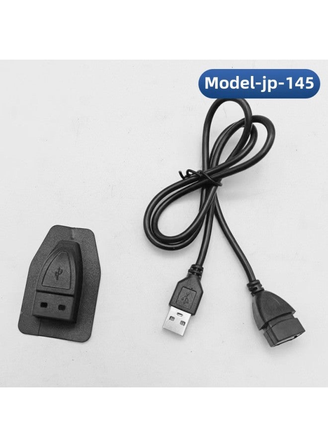 Backpack Usb Charging Cable Bag Android Data Cable Luggage External Usb Charging Cable Interface Accessories-Color:Model-jp-145 (ordinary Fast Charging Type)  - Image 1