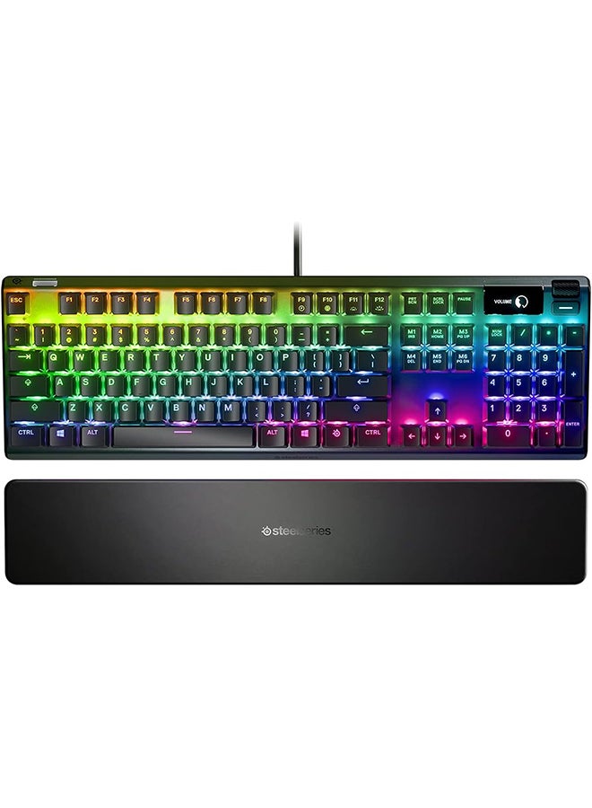 steelseries Apex 7 - Mechanical Gaming Keyboard - OLED Display - Red Switches - American (QWERTY) Layout - Image 1