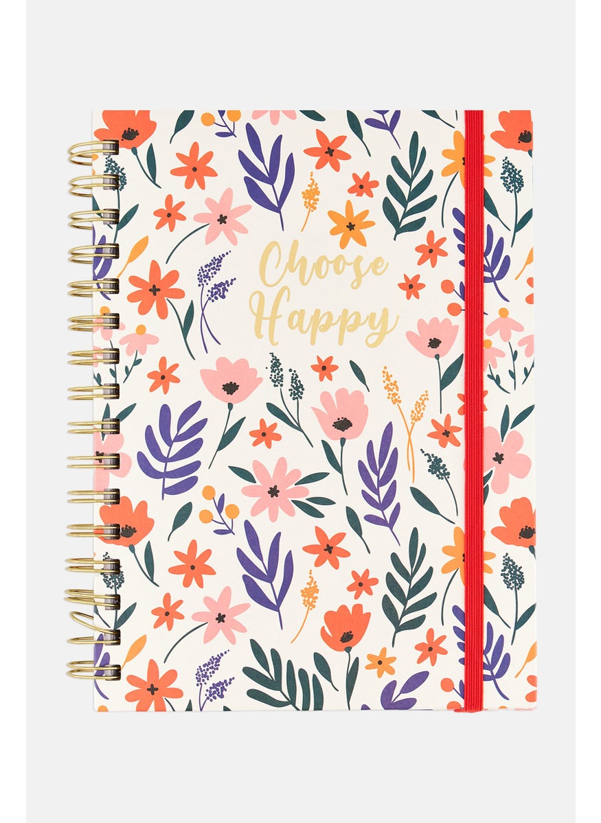 Choose Happy Spiral Ruled Notebook, White - pzsku/ZBE44268572341E88C2E3Z/45/_/1739283303/a4c253b8-eac1-4e59-9b31-69da4bc07b6e