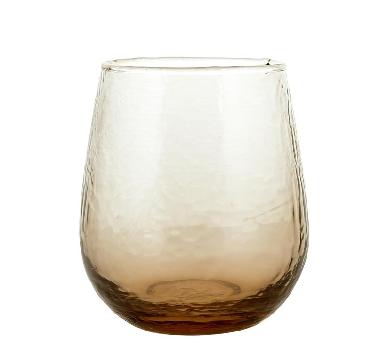 OGGN OGGN Elegant Brown Juice Glass Set of 2 Premium Drinking Glasses for Water Juice Cocktails and Beverages Durable Stylish Glassware for Everyday Use or Special Occasions - Image 4