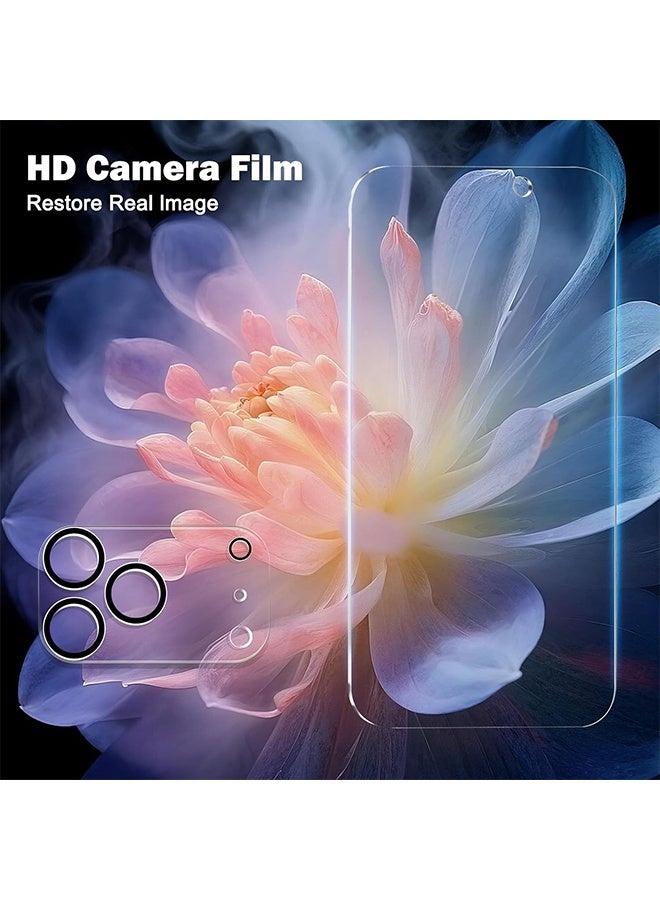 Lemon 3+3+1Pack for iPhone 17 Pro Max Privacy Screen Protector, with Camera Lens Protector, Film Frame, Easy Installation, Bubble Free - Image 5