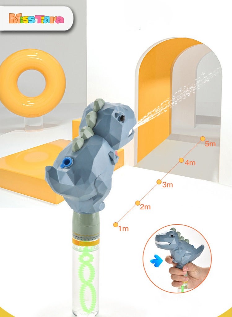 MissTiara 3 Pcs T-rex Water Gun Bubble Wand Toy Bubble Water Toy Party Favors for Kids Bubble Wands Toy, Party Favors, Goodie Bags Fillers, Birthday Day Gifts and Prize - Image 2