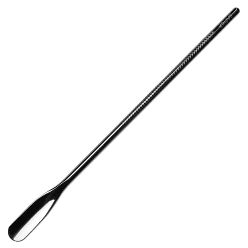 KRUVE Coffee Brew Stick - 8.6 Inch Stainless Steel (Black) for Agitating Grounds During Brewing with Coffee Stirrers, Coffee Stir Sticks, or Coffee Spoons - Perfect for Pour Over, French Press & More - Image 1