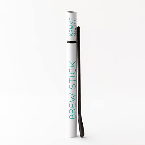 KRUVE Coffee Brew Stick - 8.6 Inch Stainless Steel (Black) for Agitating Grounds During Brewing with Coffee Stirrers, Coffee Stir Sticks, or Coffee Spoons - Perfect for Pour Over, French Press & More - Image 4
