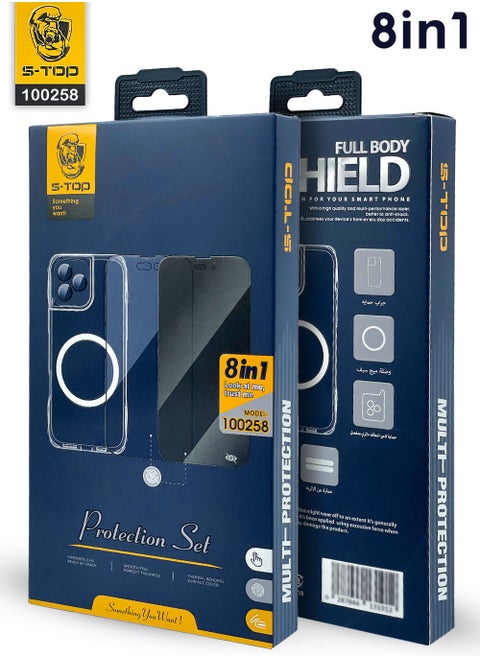 Stronger Protection Package from S-TOP 8 in1 for 16 Pro