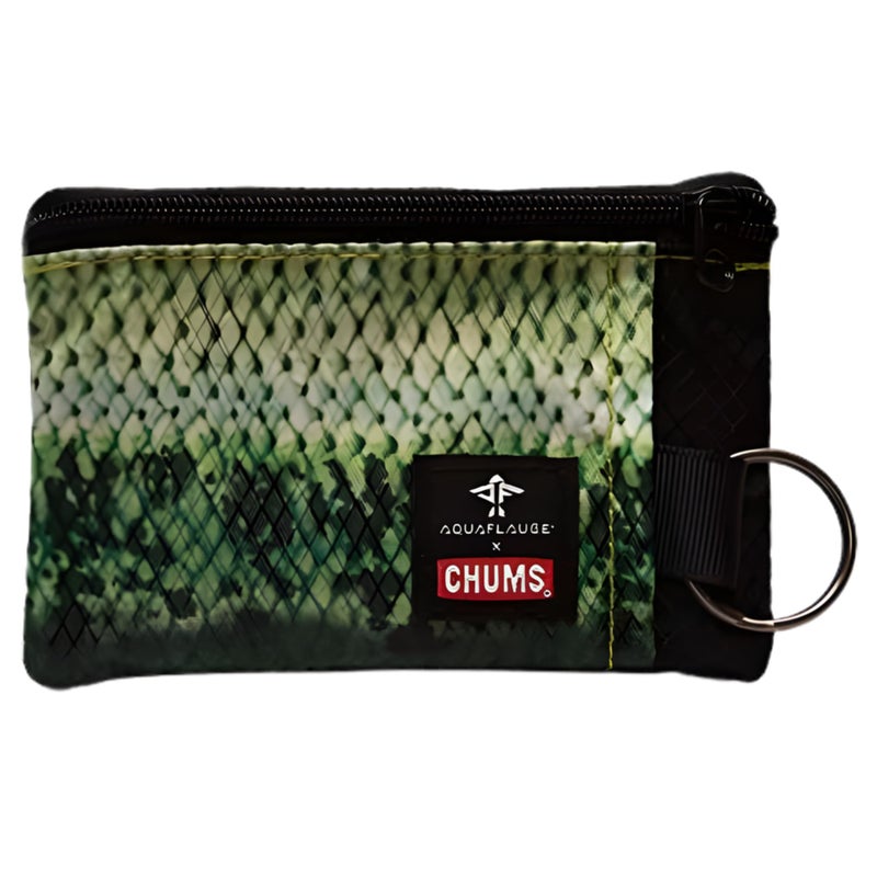 Chums Surfshort Wallet Aqua Flauge Large Mouth Bass - Image 2