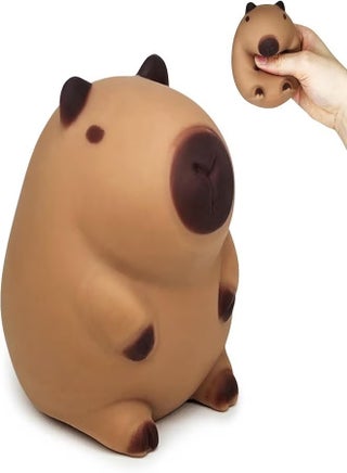 New 2025 Squishy Capybara Soft Capybara Stress Ball, Animal Squeeze Toy, Anti-Stress Ball, Brown, Kid & Adult - pzsku/ZBE44984AA406708441B1Z/45/1753010558/4b8d1e47-663b-4549-9b02-e44b9e16a049