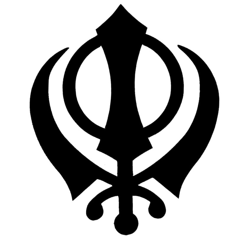 Comet Busters Black Henna Khanda Temporary Body Tattoo Body Sticker (BT039) - Image 5