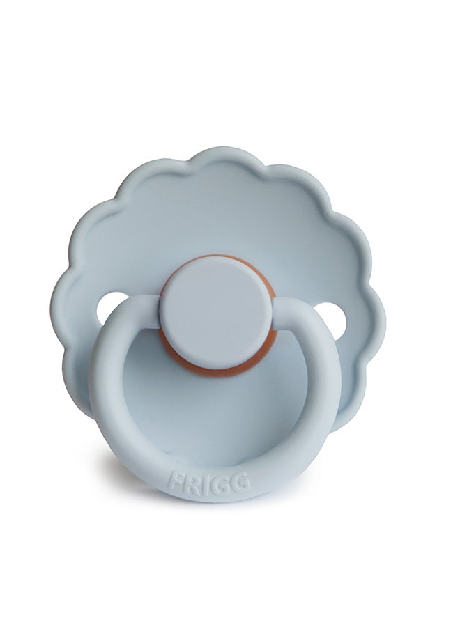 FRIGG Daisy Silicone Baby Pacifier 6-18M 1-Pack Powder Blue - Size 2 - Image 1