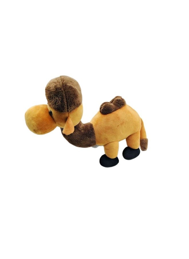 Generic - Cute Desert Camel Customized Doll Stuffed Toy Pendant Tourist Scenic Area Children's Dunhuang Souvenir-Color:Dark Brown - Image 1
