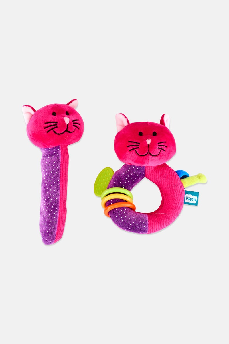FIESTA 2 Pcs Cat Plush Toy Gift Set - Image 1